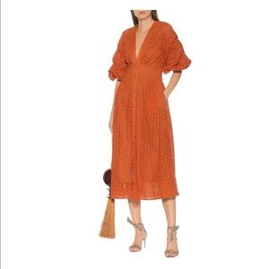 Johanna Ortiz Eyelet Dress 6 M 🔥🔥